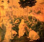 Leonardo Adoration of the Magi