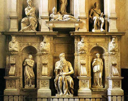 The Tomb of Julius II by Michelangelo