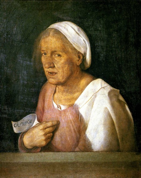 A mulher adulta por Giorgione c.  1500/1510