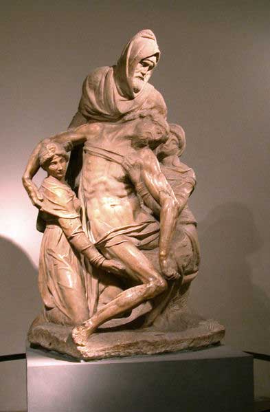 michelangelo sculptures presentment