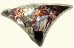 he four corner Pendentives of the Sistine Chapel by Michelangelo