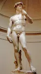 Michelangelo's statue of David. Is this marble masterpiece the most famous statue in the world?