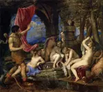 Titian mythological paintings, produced for Philip II of Spain, are among the artists finest works.