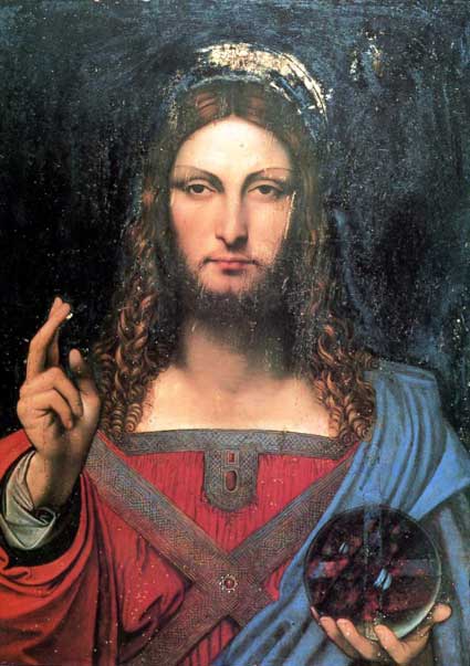 Salvator Mundi by Italian artist Leonardo da Vinci - www.weeklybangalee.com
