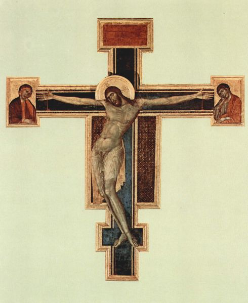 Crucifix by Cimabue, Florence.