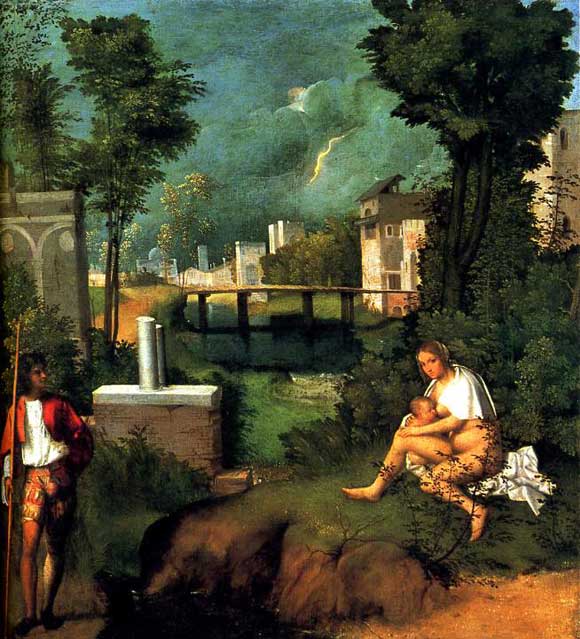 The Tempest by Giorgione