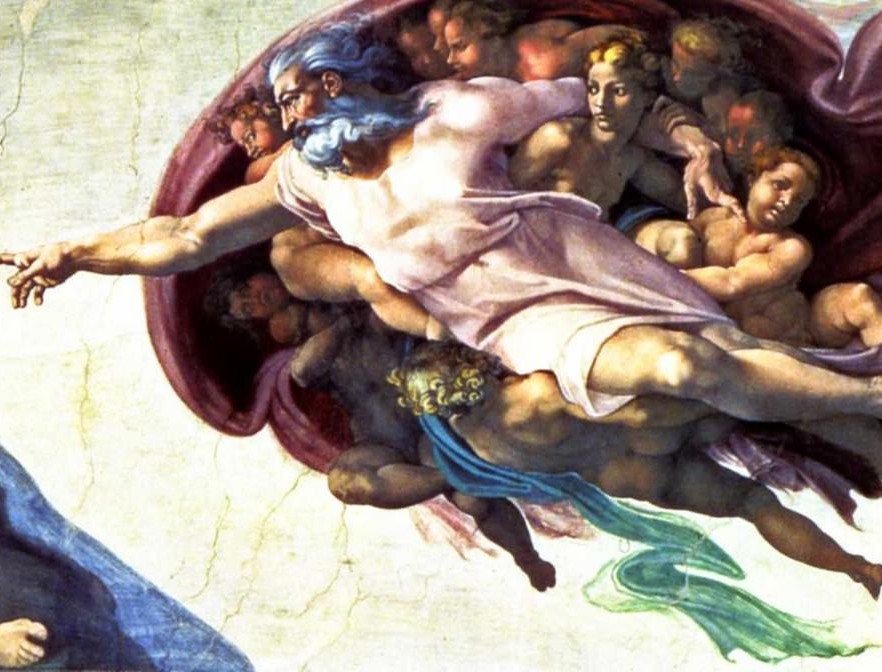 Sistine Ceiling God the creator
