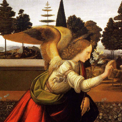 Leonardo Annunciation 400 Square