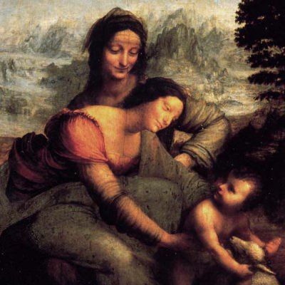 Leonardo da Vinci St Anne 400square