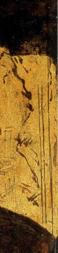 Crucifix (detail from St Jerome) Leonardo da Vinci