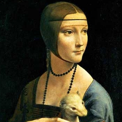 Leonardo Lady with Ermine250