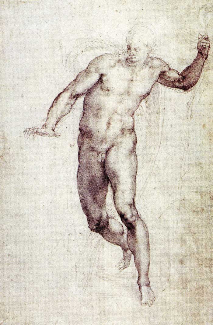 Michelangelos Earliest Nude Drawing Could Set a Record  Barnebys Magazine