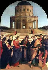 Marriage of the Virgin by Raphael