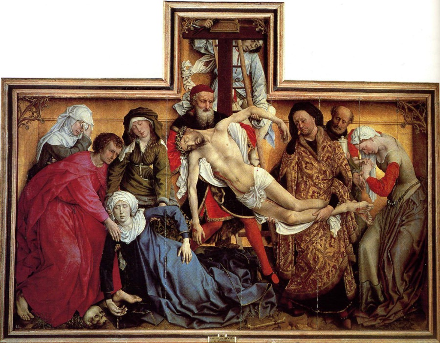 Interpunctie Derbevilletest excelleren Rogier van der Weyden, the Belgian Northern Renaissance artist.