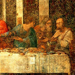 Leonardo's Last Supper 400 square