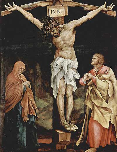 Crucifixion by Grunewald. Crucifixion
by Grunewald.